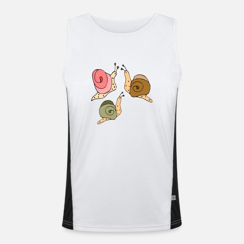 Snails Men's Functional Contrast Tank Top 
