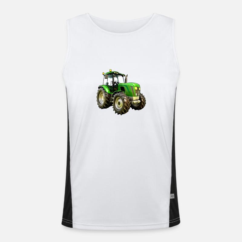 Modern Tractor Tractor Men's Functional Contrast Tank Top 
