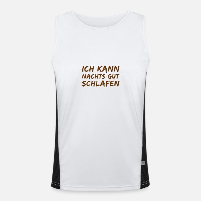 good night's sleep Men's Functional Contrast Tank Top 