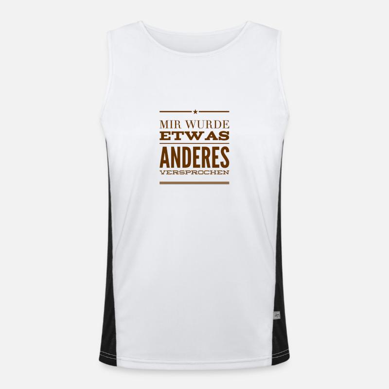 I've been lied to Men's Functional Contrast Tank Top 