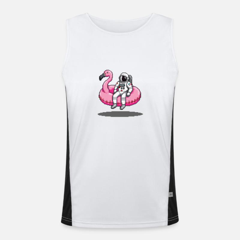 Frisson galactique Débardeur respirant contrasté Homme 