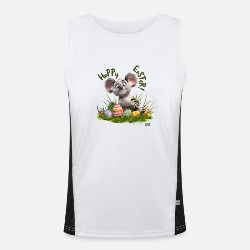 Joyeuses Pâques Débardeur respirant contrasté Homme 