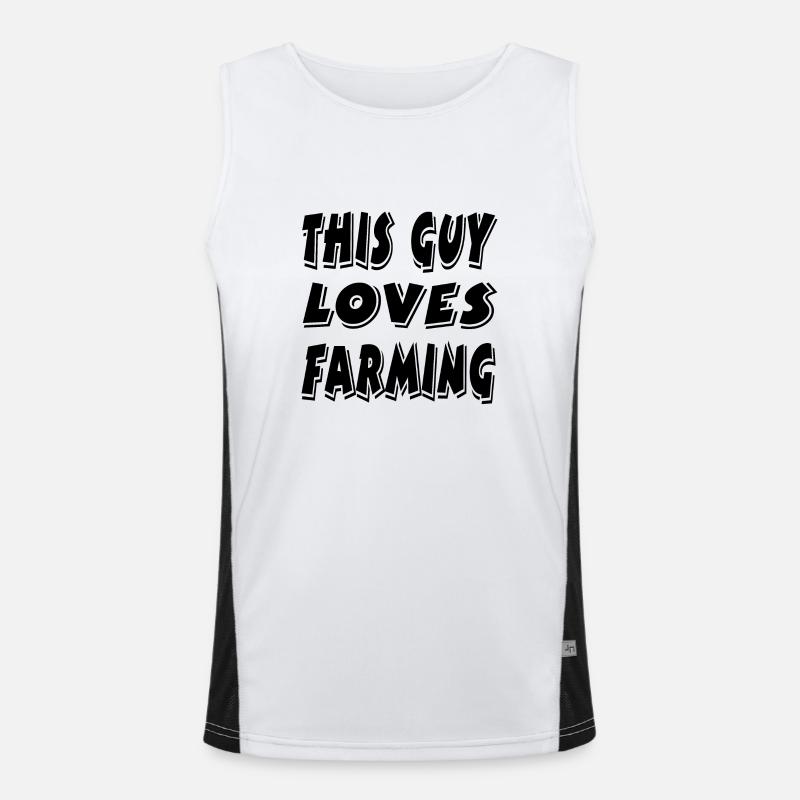 Agriculture Men's Functional Contrast Tank Top 