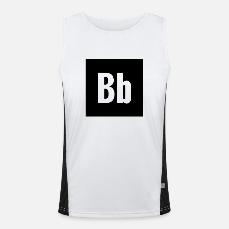 Point (B) Débardeur respirant contrasté Homme 