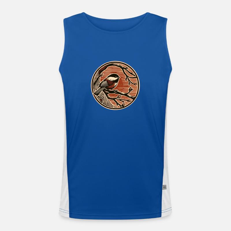Chickadee Men's Functional Contrast Tank Top 