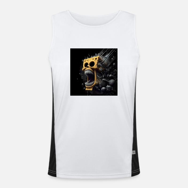 Give me a Name! Funktionelles Kontrast-Tank Top für Männer 