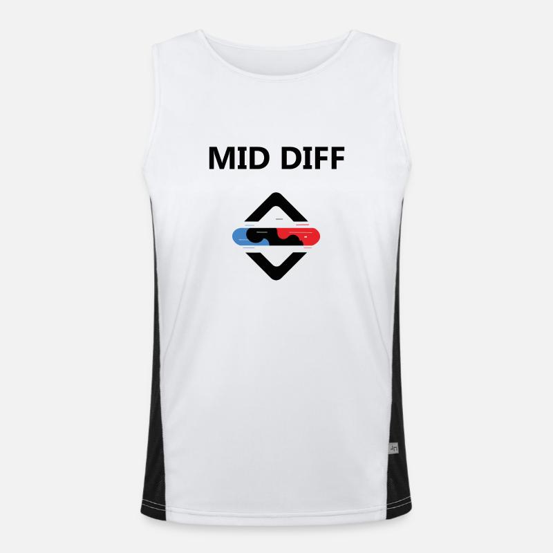 League Legend Mid Diff Men's Functional Contrast Tank Top 