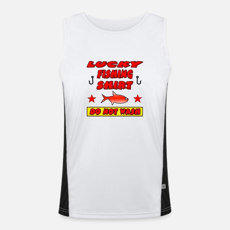 Angling Men's Functional Contrast Tank Top 