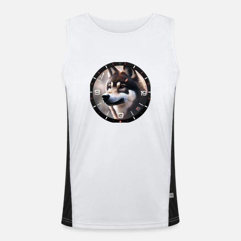 Regard lointain Débardeur respirant contrasté Homme 