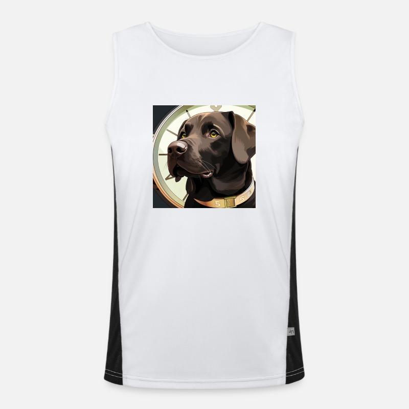 The Protector Men's Functional Contrast Tank Top 