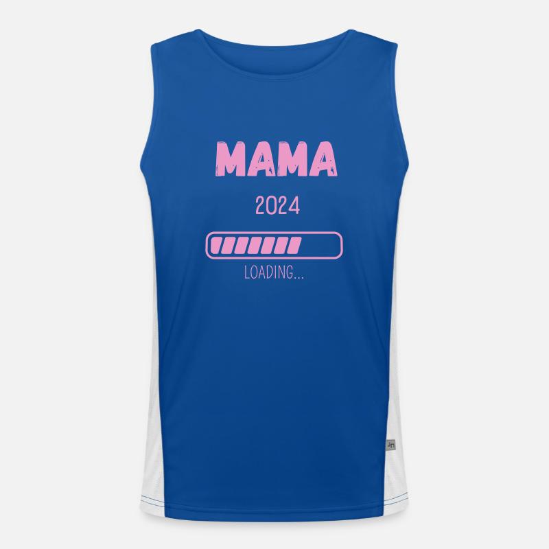 MAMA 2024 LOADING... Funktionelles Kontrast-Tank Top für Männer 