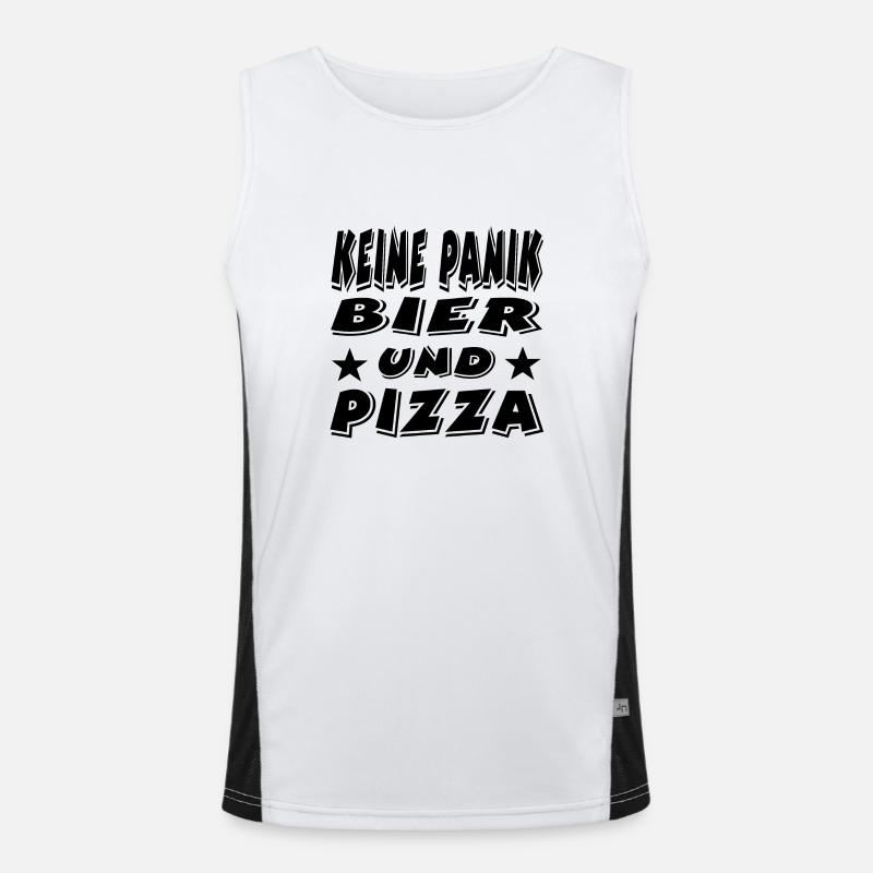 Bier Funktionelles Kontrast-Tank Top für Männer 
