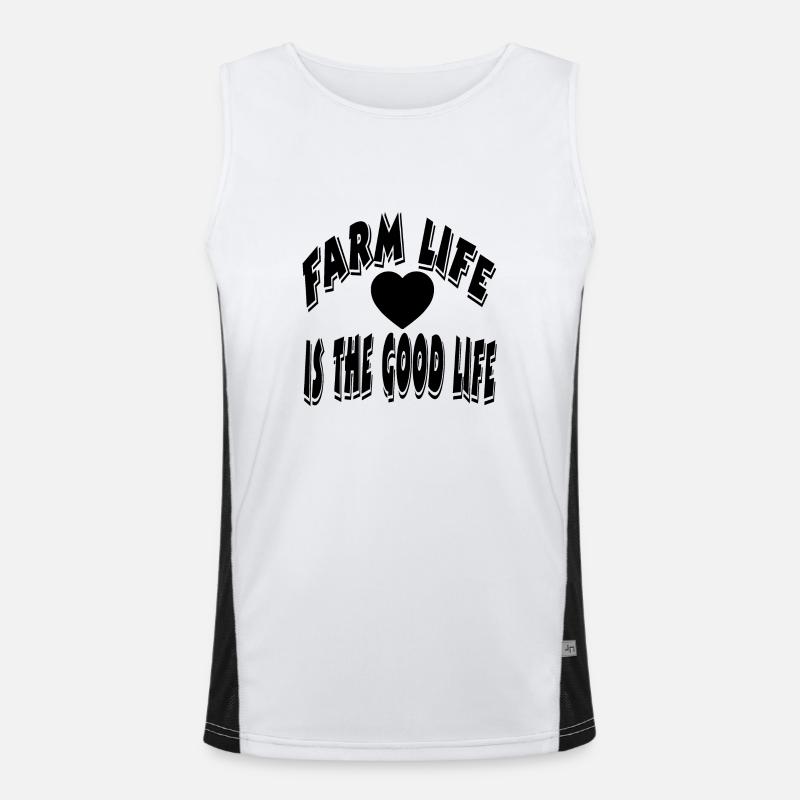 Farm Men's Functional Contrast Tank Top 
