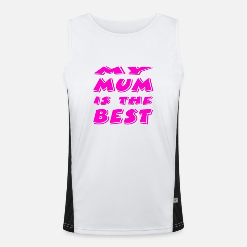 Mutter Funktionelles Kontrast-Tank Top für Männer 