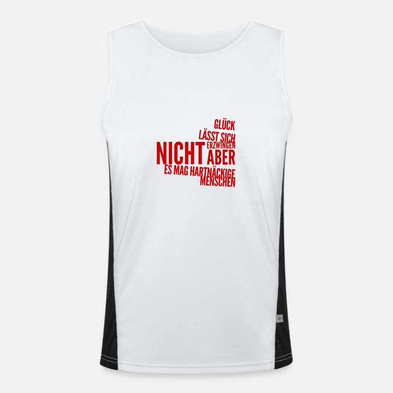 Je n’abandonne pas Débardeur respirant contrasté Homme 