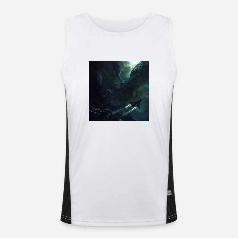 Dark Space Men's Functional Contrast Tank Top 