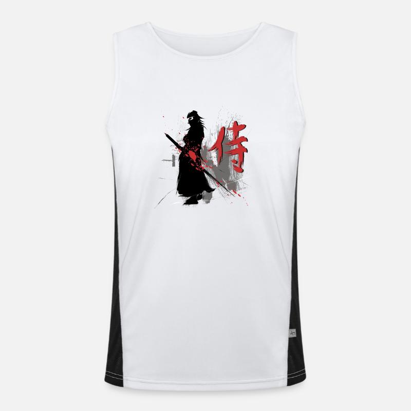samurai Men's Functional Contrast Tank Top 