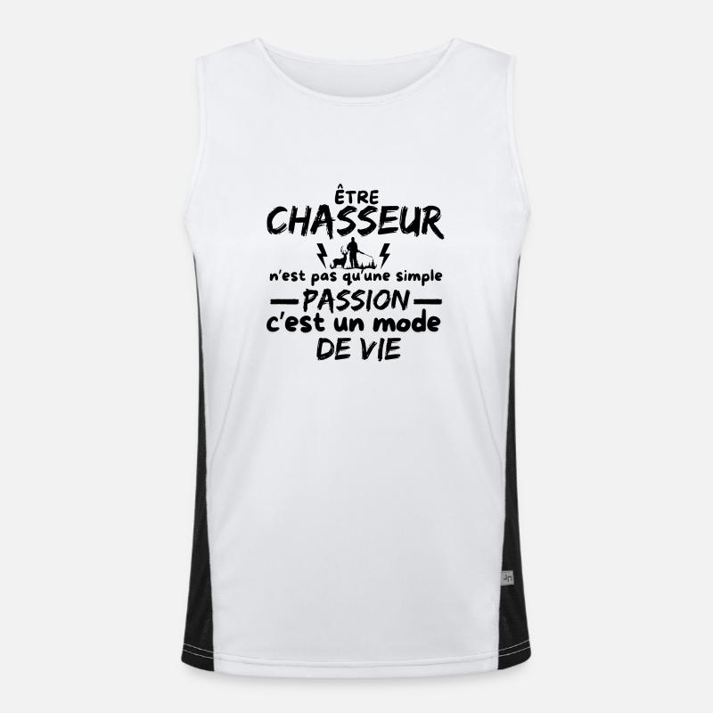 JÆGER Funktionel kontrast tanktop til herrer 