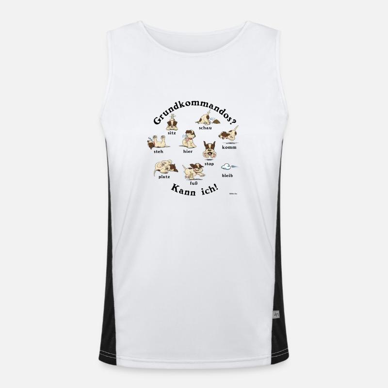 Commandos1 Men's Functional Contrast Tank Top 