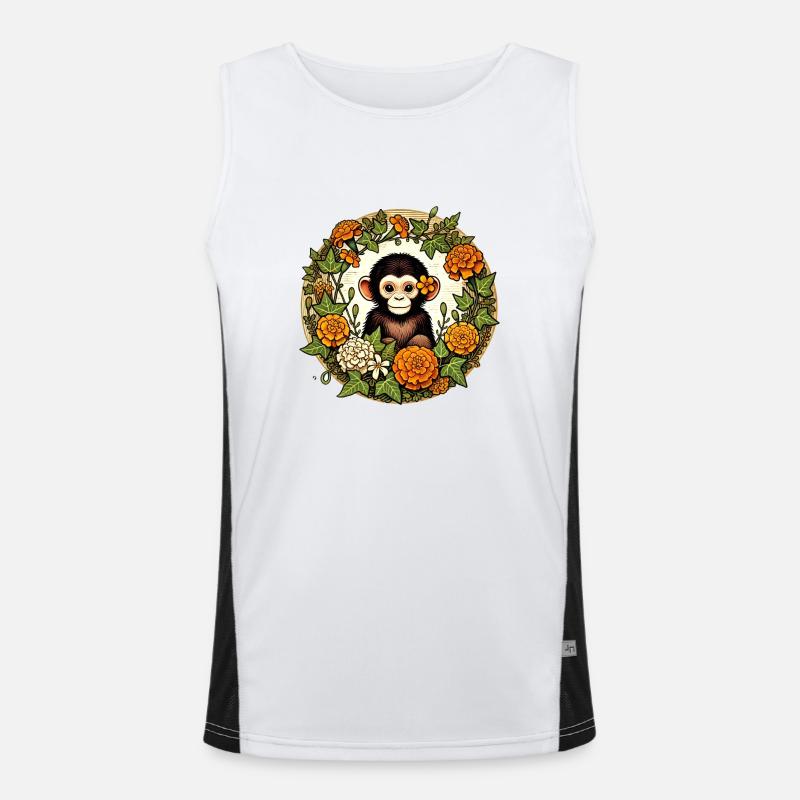 Chimpanzee Men's Functional Contrast Tank Top 