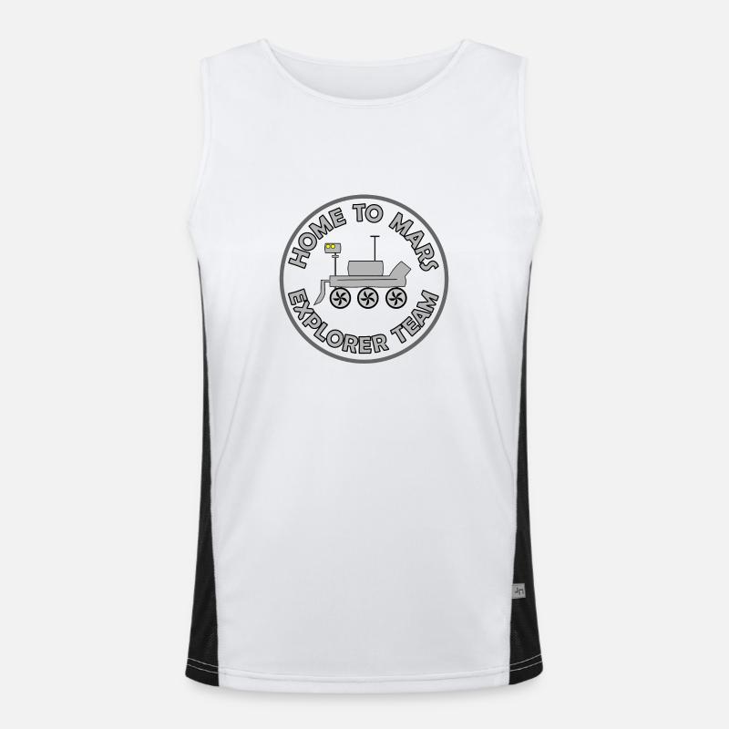 The Mars Adventure Men's Functional Contrast Tank Top 