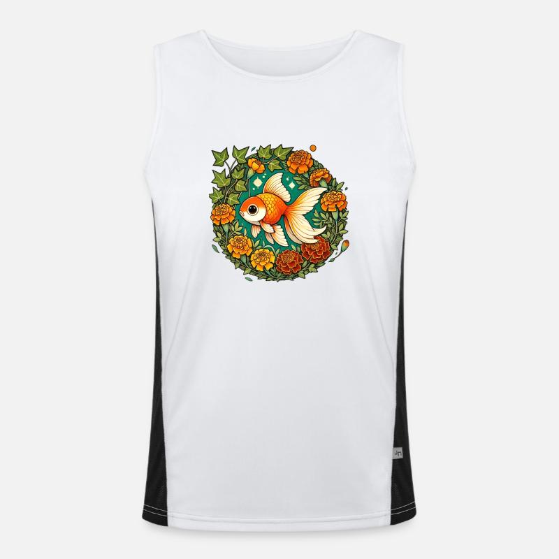 Goldfish Men's Functional Contrast Tank Top 