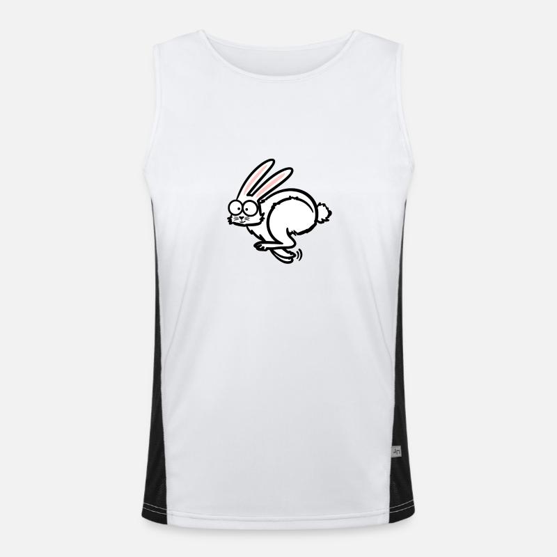 Run Rabbit Men's Functional Contrast Tank Top 