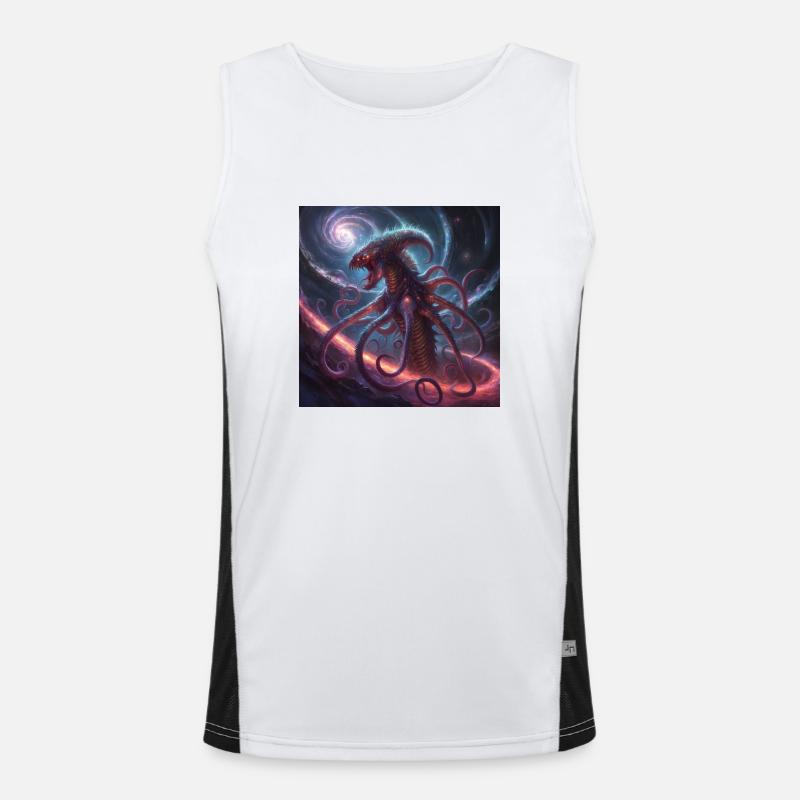 Créature quantique Débardeur respirant contrasté Homme 