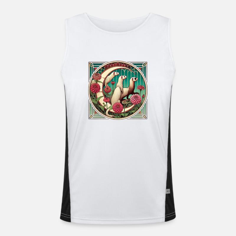 Ferrets Men's Functional Contrast Tank Top 