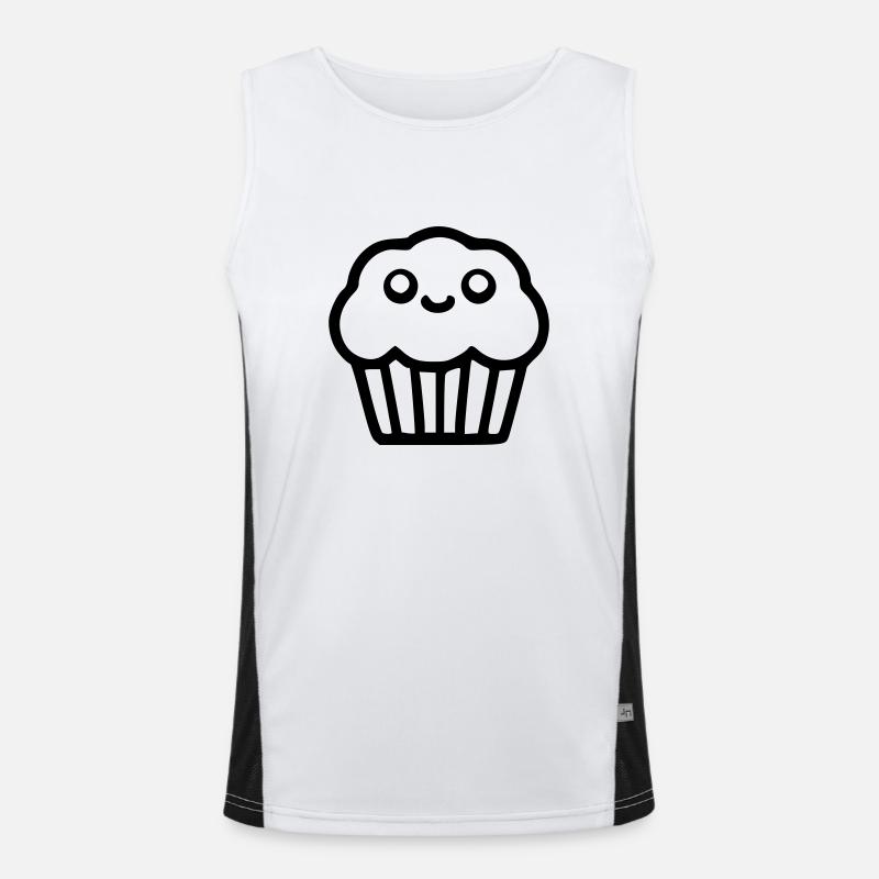 Muffin mignon Débardeur respirant contrasté Homme 