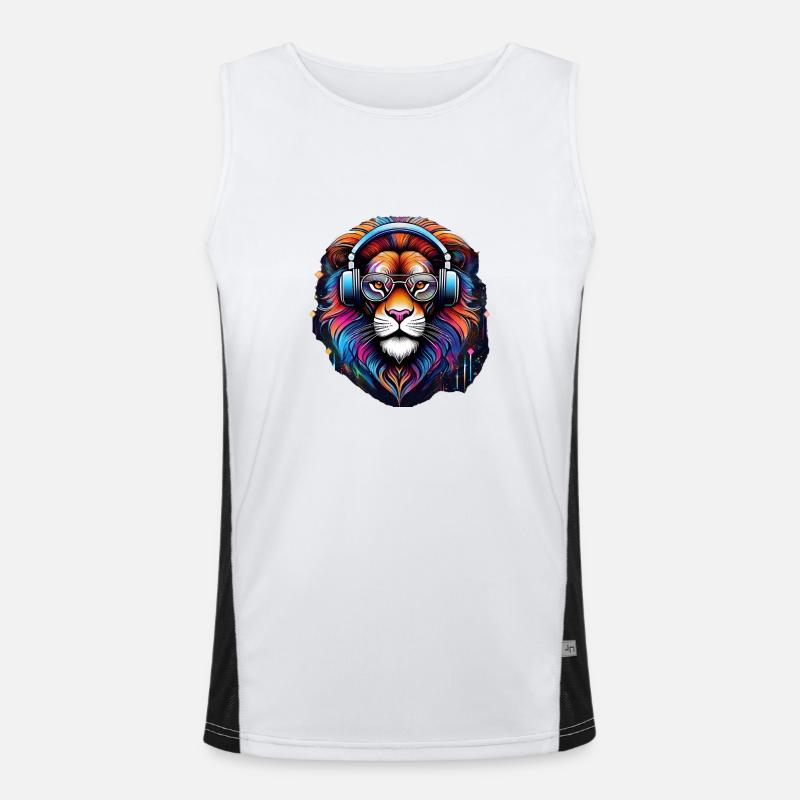 Techno Lion Débardeur respirant contrasté Homme 