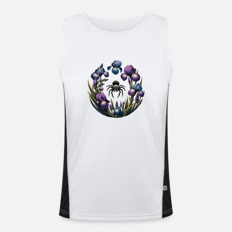 Jumping Spider Men's Functional Contrast Tank Top 