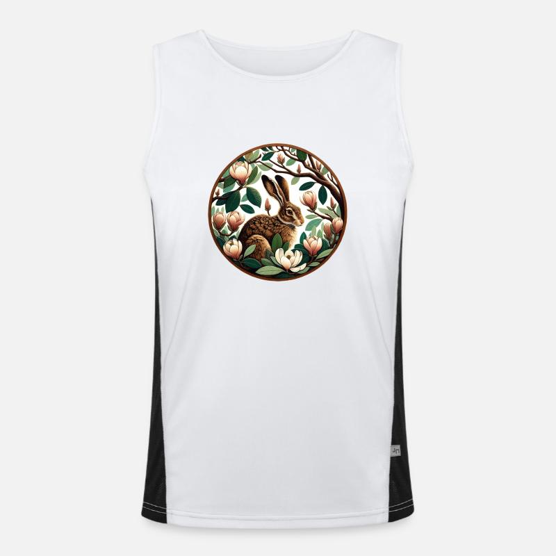 Spring Bunny Men's Functional Contrast Tank Top 