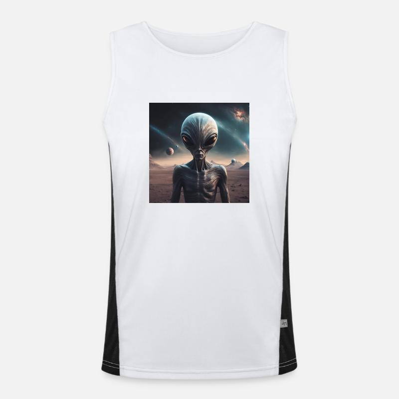Alien Funktionelles Kontrast-Tank Top für Männer 