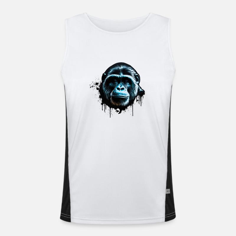 Silverback Funktionelles Kontrast-Tank Top für Männer 