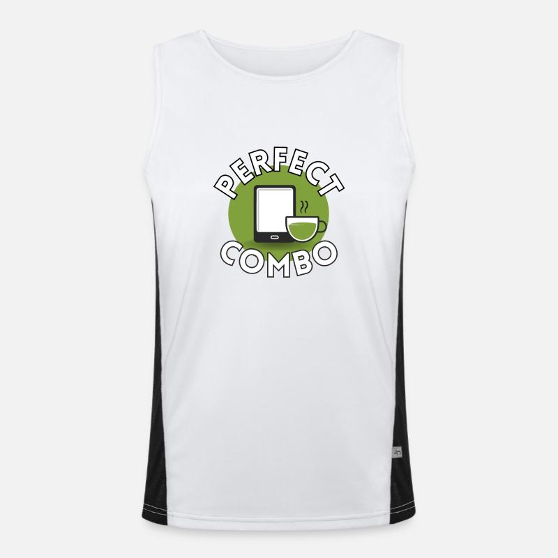 Perfekte Kombination Funktionelles Kontrast-Tank Top für Männer 