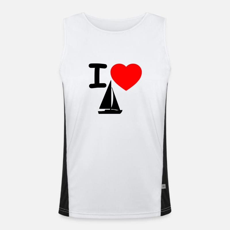 Sail Men's Functional Contrast Tank Top 