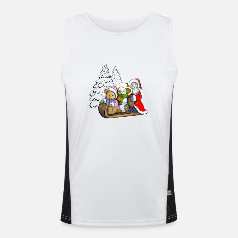 Sledging Men's Functional Contrast Tank Top 