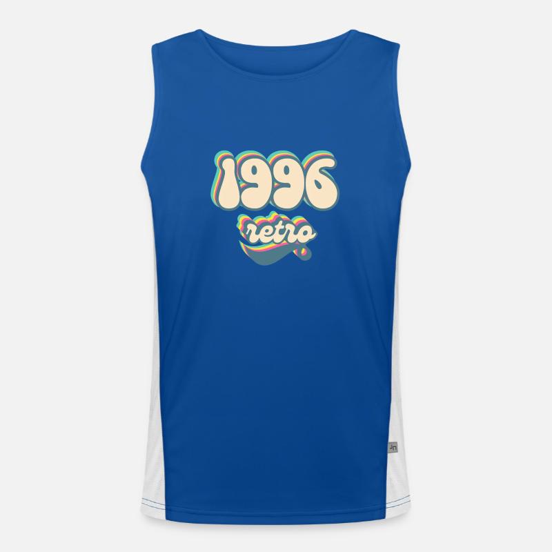 1996 retro idée cadeau Débardeur respirant contrasté Homme 