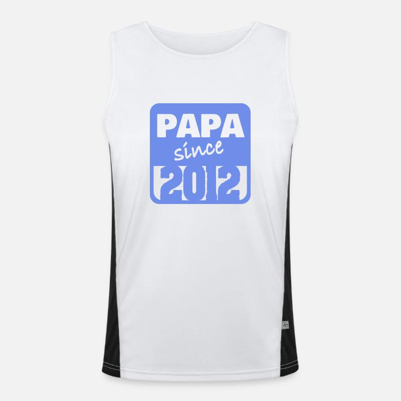 Dad 2012 Men's Functional Contrast Tank Top 
