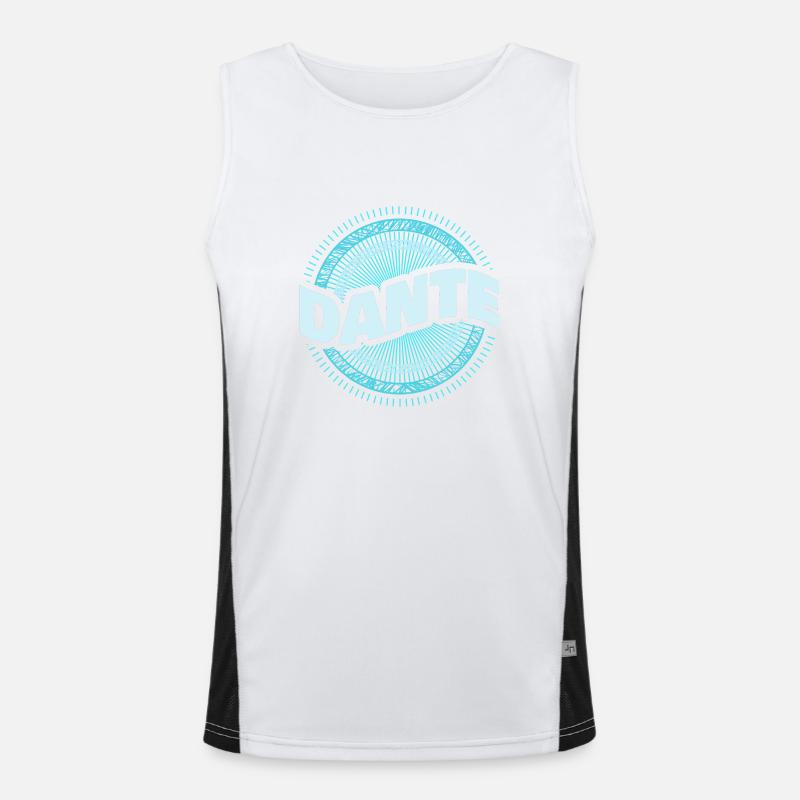 Geschenkidee Dante Funktionelles Kontrast-Tank Top für Männer 