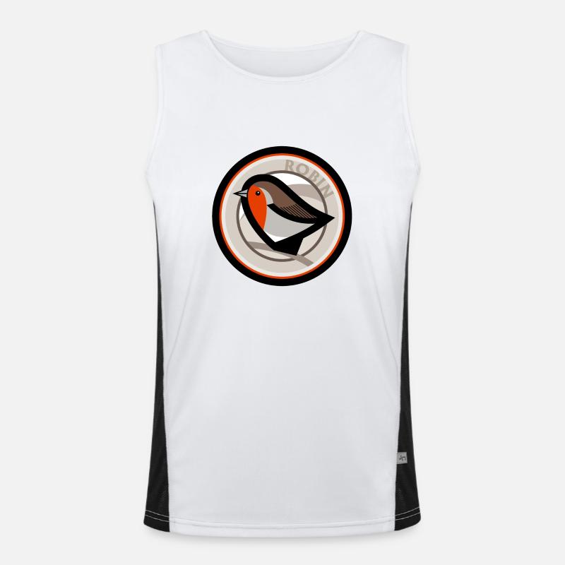 Robin Men's Functional Contrast Tank Top 