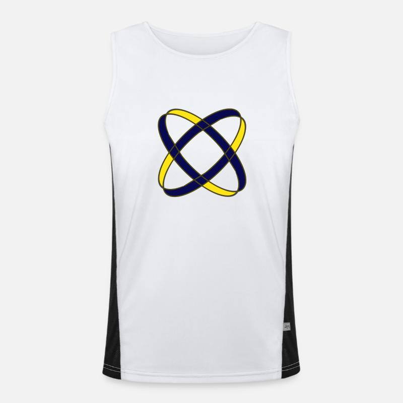 Two rings Men's Functional Contrast Tank Top 