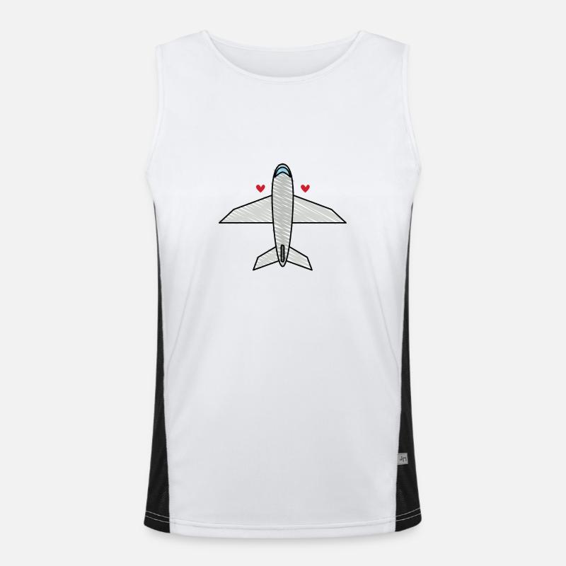 Avion Débardeur respirant contrasté Homme 