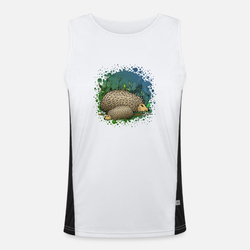 Hedgehogs Men's Functional Contrast Tank Top 