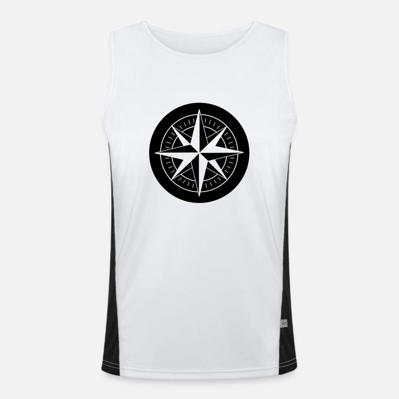 compass Men's Functional Contrast Tank Top 