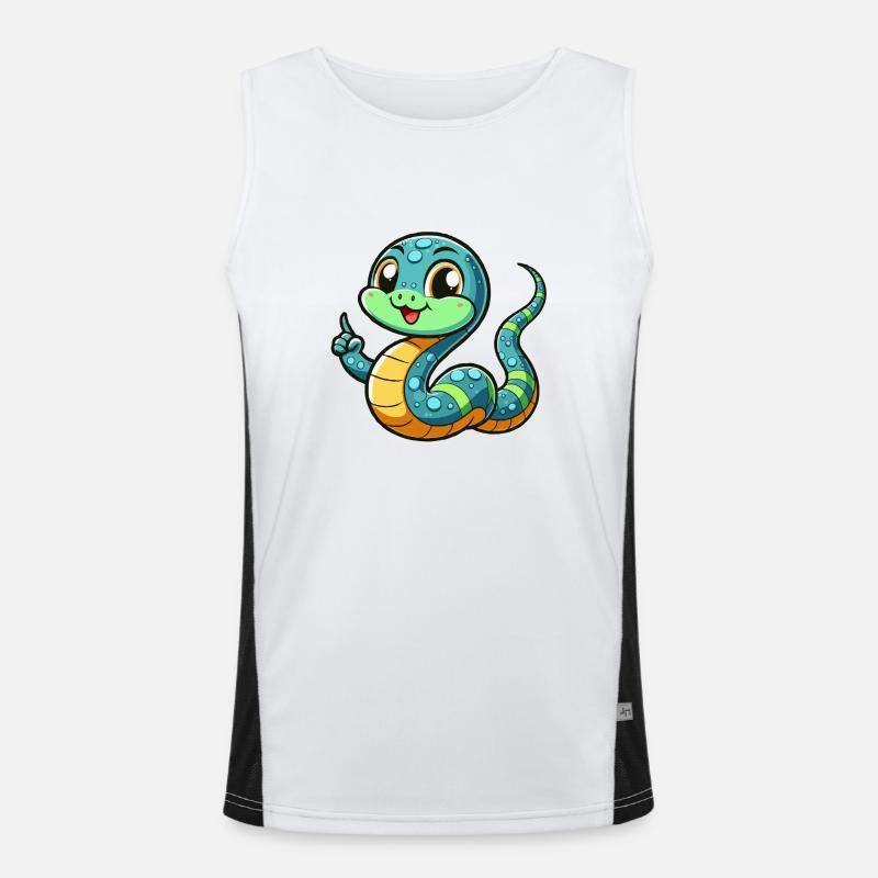 Snake Men's Functional Contrast Tank Top 