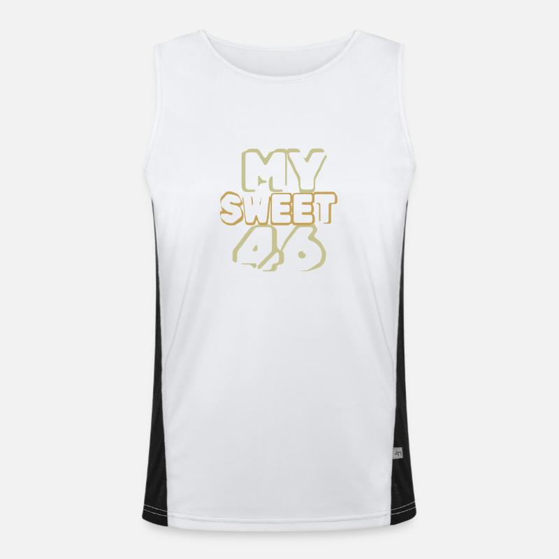 Age 46 Men's Functional Contrast Tank Top 