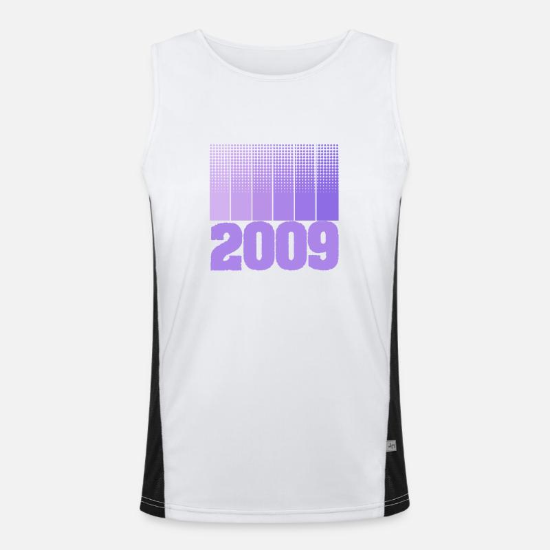2009 Men's Functional Contrast Tank Top 