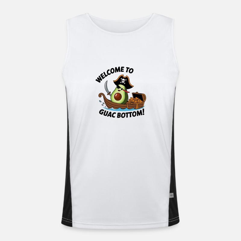 Welcome To Guac Bottom Débardeur respirant contrasté Homme 